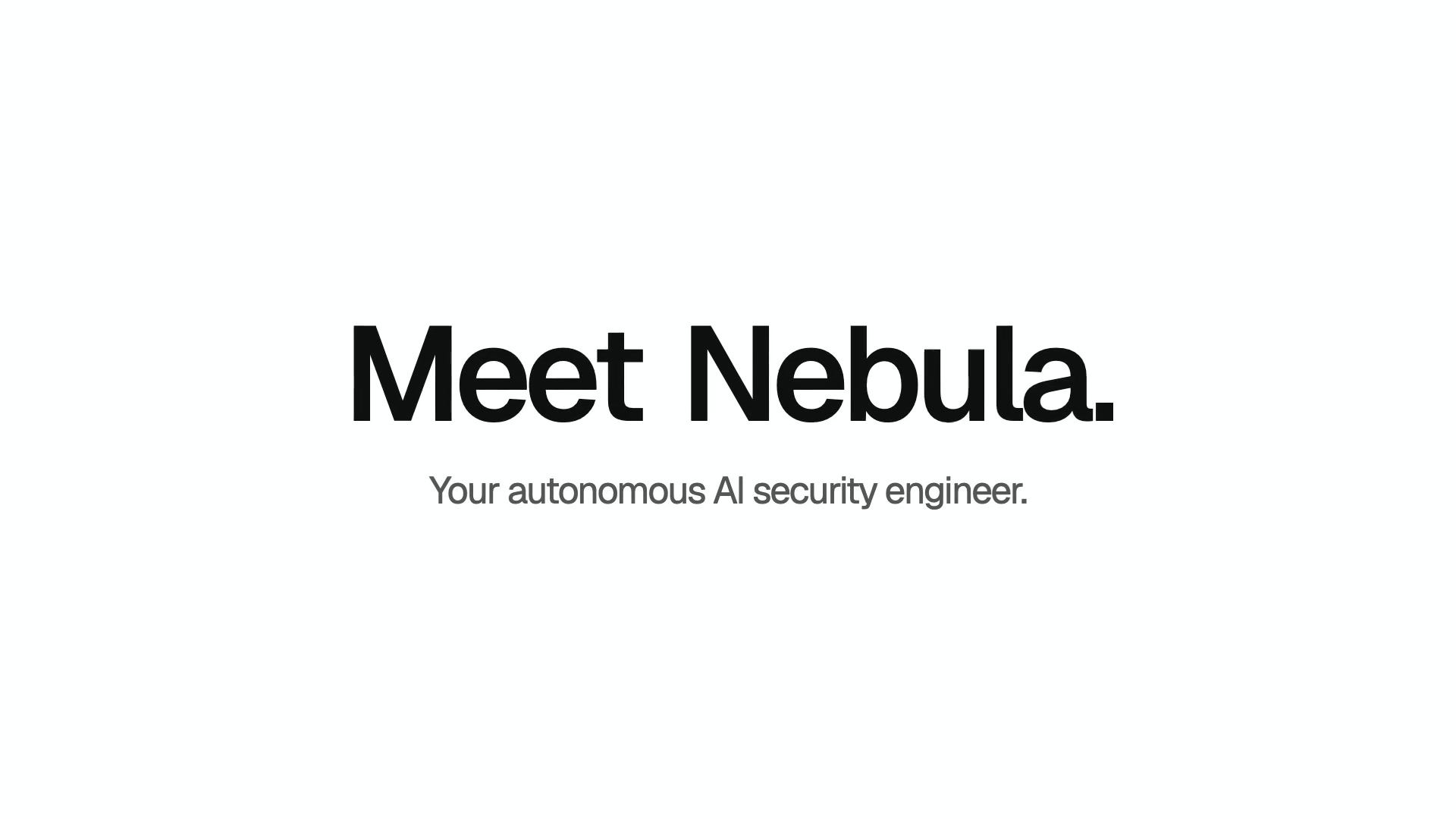Nebula product film poster